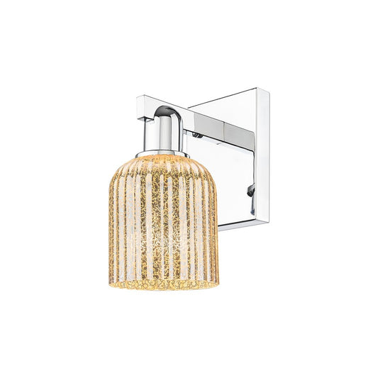 Innovations Bridal Veil 1Lt 5" Wall Sconce, Chrome/Mercury - 716-1W-PC-G559-5ME