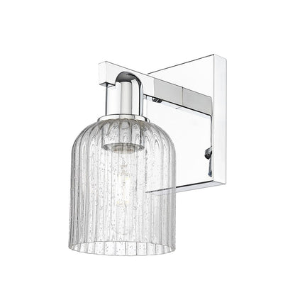Innovations Bridal Veil 1Lt 5" Wall Sconce, Chrome/Seedy - 716-1W-PC-G559-5SDY