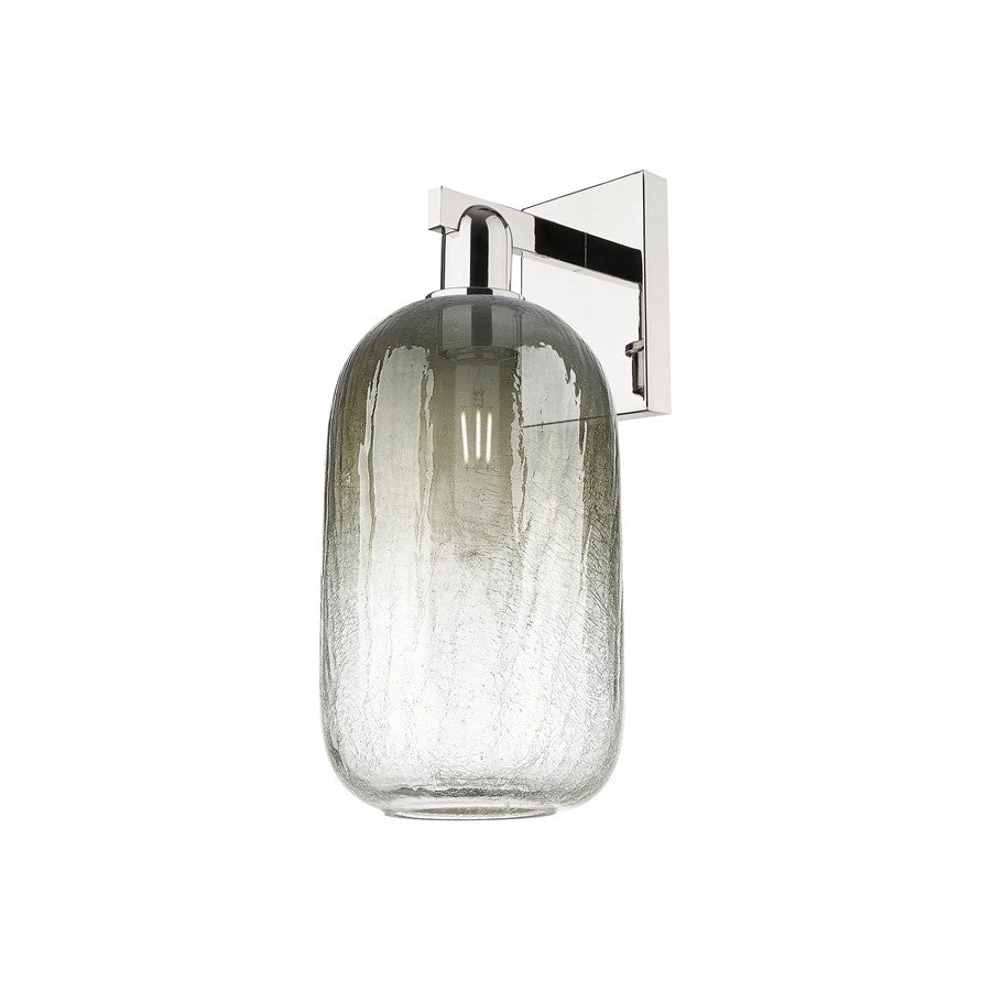 Innovations Brookhaven Cloche 1Lt 7" Sconce, PN/Slate - 716-1W-PN-G482-7SL