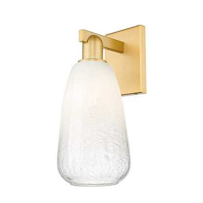 Innovations Brookhaven Almond 1Lt 6" Wall Sconce, Gold/Opal - 716-1W-SG-G480-6OP
