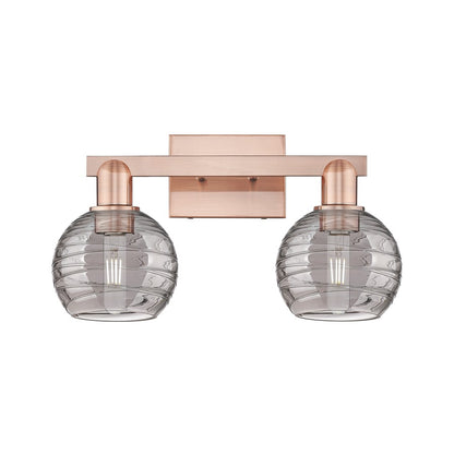 Innovations Athens Deco Swirl 2Lt 16" Bath, Copper/SDS - 716-2W-AC-G1213-6SM