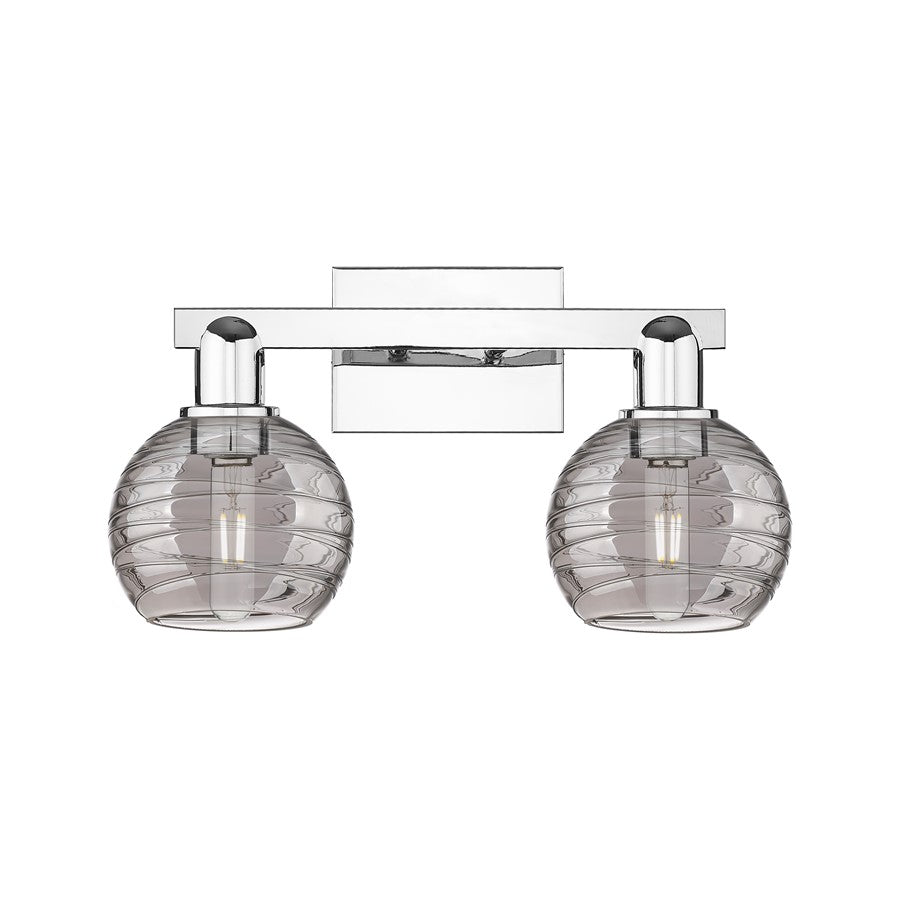 Innovations Athens Deco Swirl 2Lt 16" Bath, Chrome/SDS - 716-2W-PC-G1213-6SM