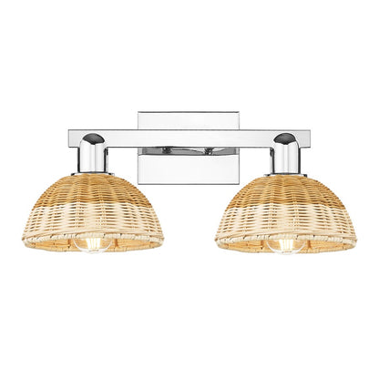 Innovations Natural Ballston Dome 2Lt 16" Bath/Chrome/NF
