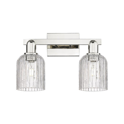 Innovations Bridal Veil 2Lt 16" Bath, Polished Nickel/Clear