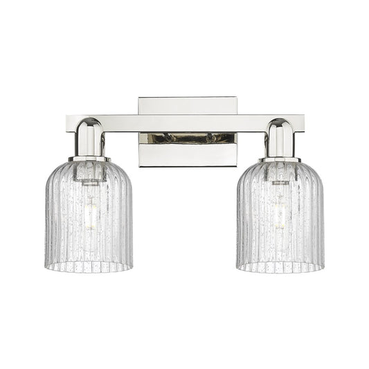 Innovations Bridal Veil 2Lt 16" Bath, Polished Nickel/Seed - 716-2W-PN-G559-5SDY