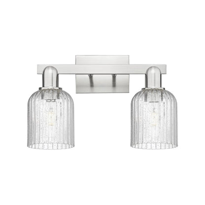 Innovations Bridal Veil 2Lt 16" Bath, Satin Nickel/Seed