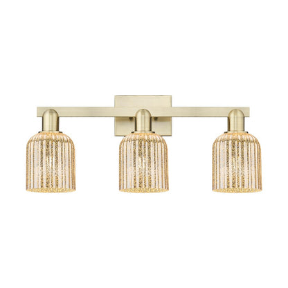 Innovations Bridal Veil 3Lt 24" Bath, Antique Brass/Mercury - 716-3W-AB-G559-5ME