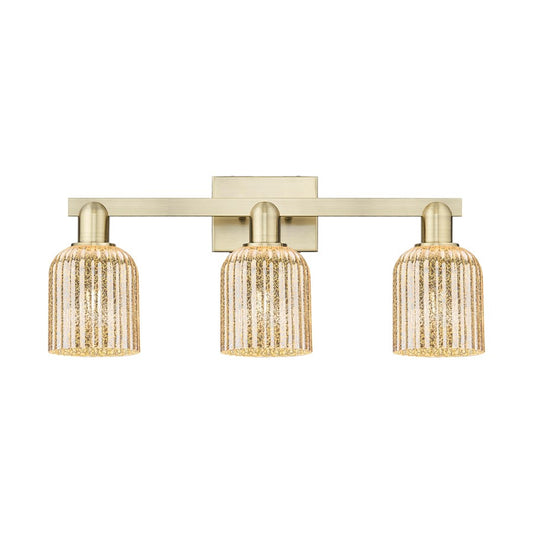 Innovations Bridal Veil 3Lt 24" Bath, Antique Brass/Mercury - 716-3W-AB-G559-5ME