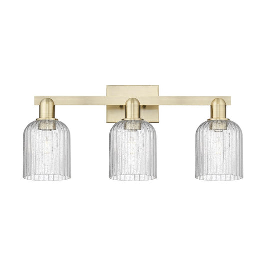 Innovations Bridal Veil 3Lt 24" Bath, Antique Brass/Seed - 716-3W-AB-G559-5SDY