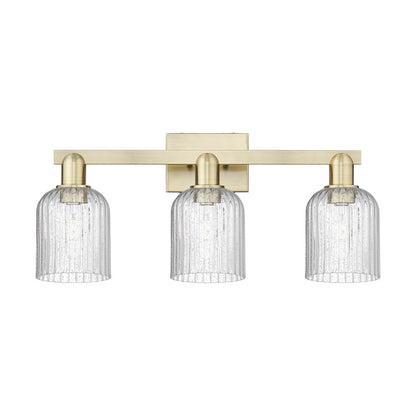 Innovations Bridal Veil 3Lt 24" Bath, Antique Brass/Seed