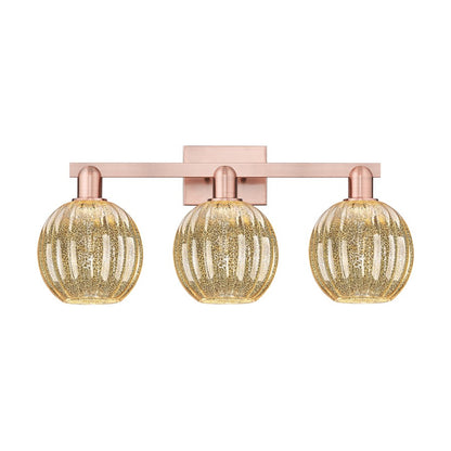 Innovations Preston 3Lt 26" Globe Bath, Copper/Mercury