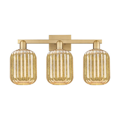 Innovations Preston 3Lt 26" Jar Bath, Brushed Brass/Mercury