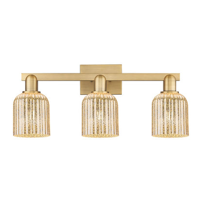 Innovations Bridal Veil 3Lt 24" Bath, Brushed Brass/Mercury - 716-3W-BB-G559-5ME
