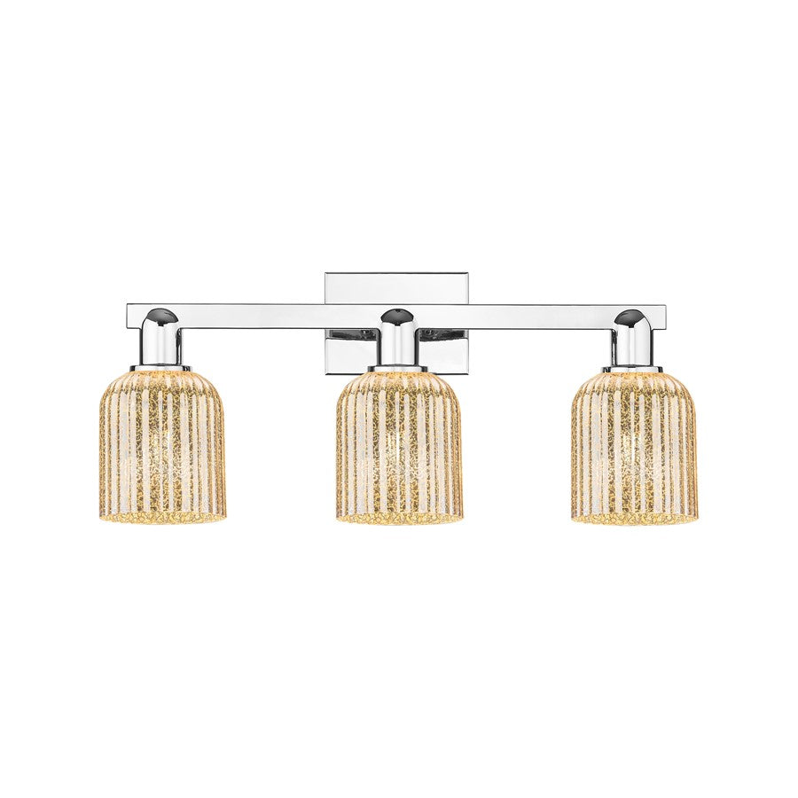 Innovations Bridal Veil 3Lt 24" Bath Light, Chrome/Mercury