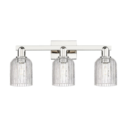 Innovations Bridal Veil 3Lt 24" Bath, Polished Nickel/Clear - 716-3W-PN-G559-5CL