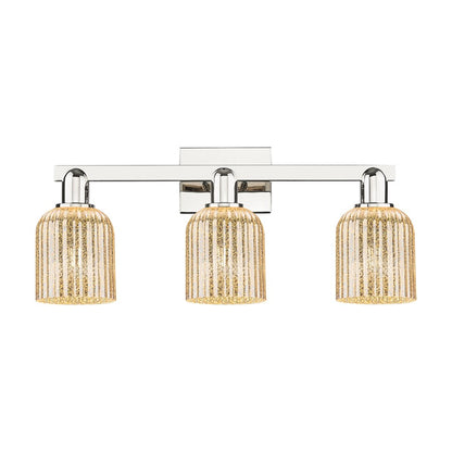 Innovations Bridal Veil 3Lt 24" Bath, Polished Nickel/Mercury