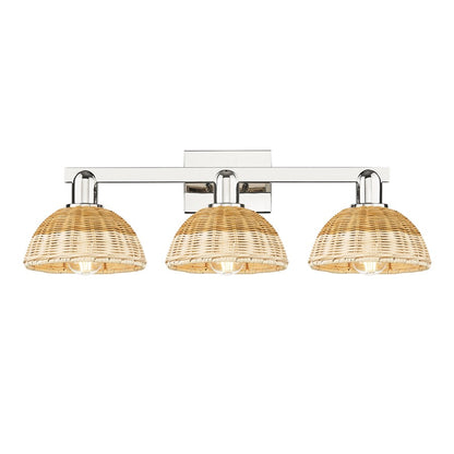 Innovations Natural Ballston Dome 3Lt 26" Bath/Polished Nickel/NF