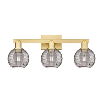 Innovations Athens Deco Swirl 3Lt 26" Bath, Gold/SDS - 716-3W-SG-G1213-6SM
