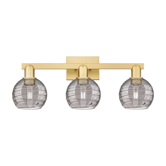 Innovations Athens Deco Swirl 3Lt 26" Bath, Gold/SDS - 716-3W-SG-G1213-6SM