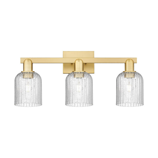 Innovations Bridal Veil 3Lt 24" Bath Light, Gold/Seedy - 716-3W-SG-G559-5SDY