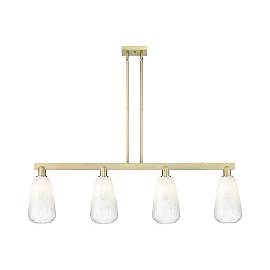 Innovations BH Almond 4Lt 48" Stem Island, AB/OP - 716-4I-AB-G480-6OP