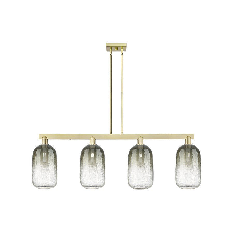 Innovations BH Cloche 4Lt 48" Stem Island, AB/SL - 716-4I-AB-G482-7SL