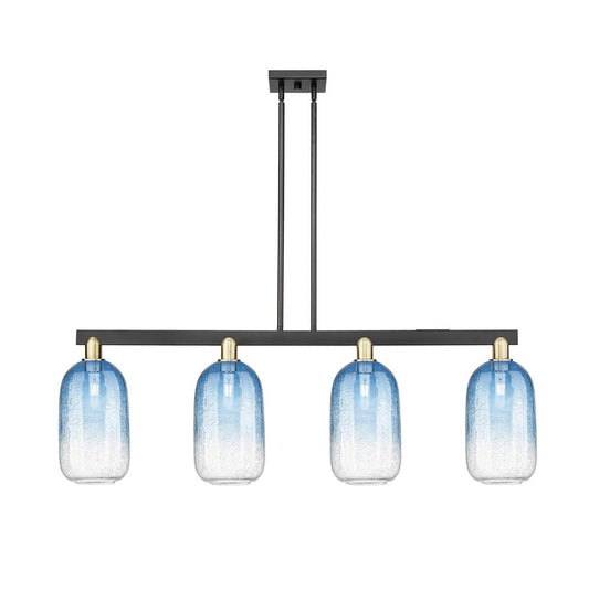 Innovations BH Cloche 4Lt 48" Stem Island, BKS/SB - 716-4I-BAB-G482-7SB