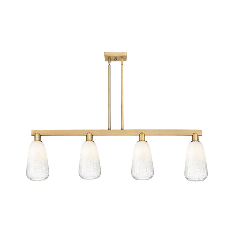 Innovations BH Almond 4Lt 48" Stem Island, BB/OP - 716-4I-BB-G480-6OP