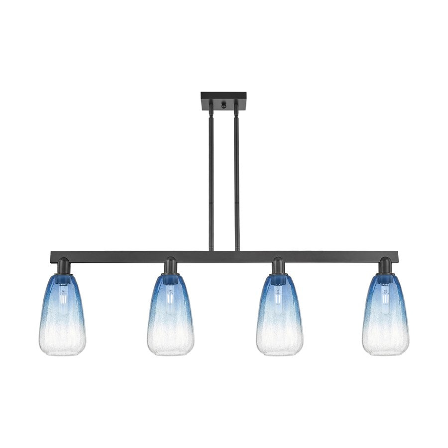 Innovations BH Almond 4Lt 48" Stem Island, BK/SB - 716-4I-BK-G480-6SB
