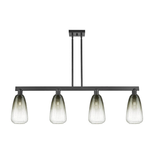 Innovations BH Almond 4Lt 48" Stem Island, BK/SL - 716-4I-BK-G480-6SL