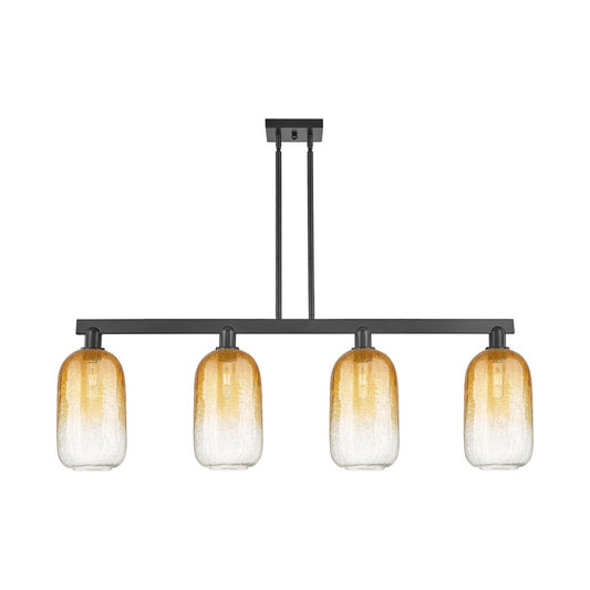 Innovations BH Cloche 4Lt 48" Stem Island, BK/AM - 716-4I-BK-G482-7AM