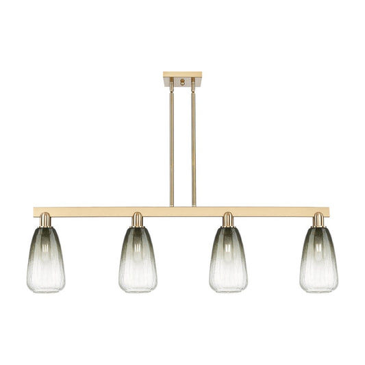 Innovations BH Almond 4Lt 48" Stem Island, CBZ/SL - 716-4I-CB-G480-6SL