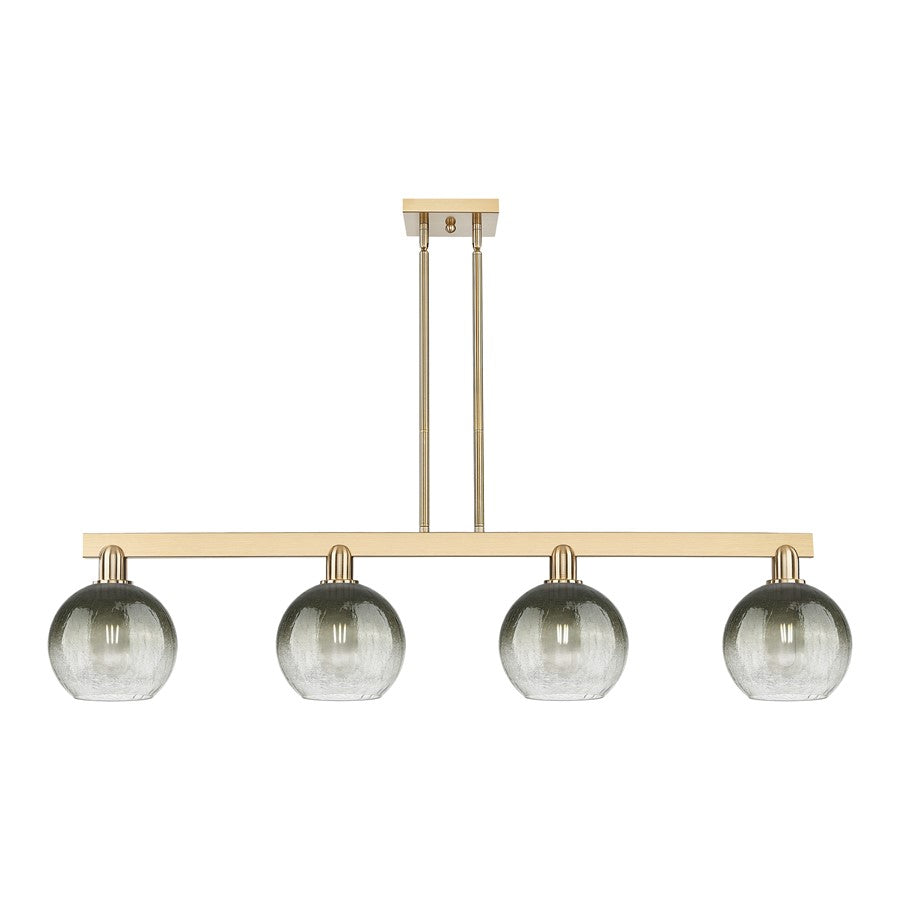 Innovations BH Globe 4Lt 48" Stem Island, CBZ/SL - 716-4I-CB-G483-8SL