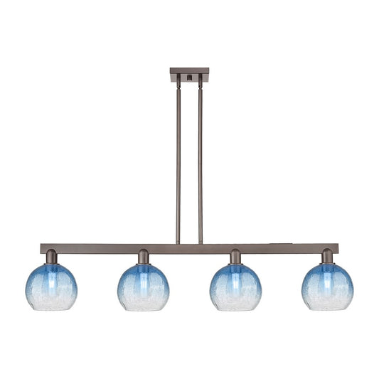Innovations BH Globe 4Lt 48" Stem Island, OB/SB - 716-4I-OB-G483-8SB