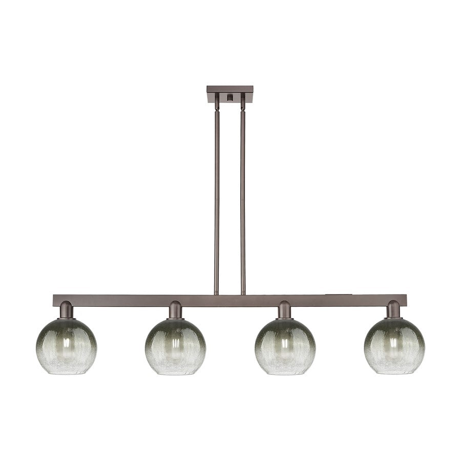 Innovations BH Globe 4Lt 48" Stem Island, OB/SL - 716-4I-OB-G483-8SL