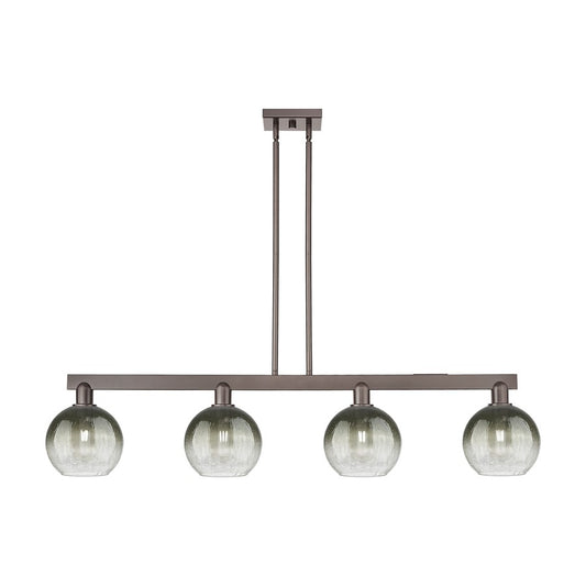 Innovations BH Globe 4Lt 48" Stem Island, OB/SL - 716-4I-OB-G483-8SL