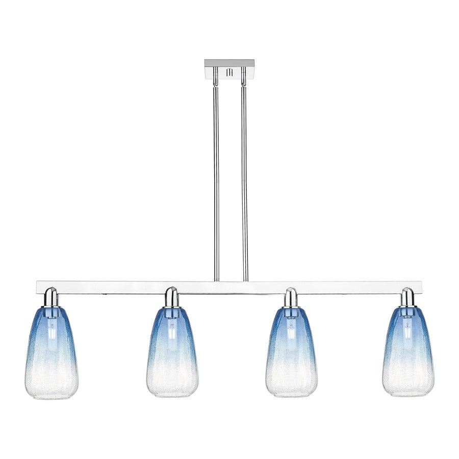 Innovations BH Almond 4Lt 48" Stem Island, CH/SB - 716-4I-PC-G480-6SB