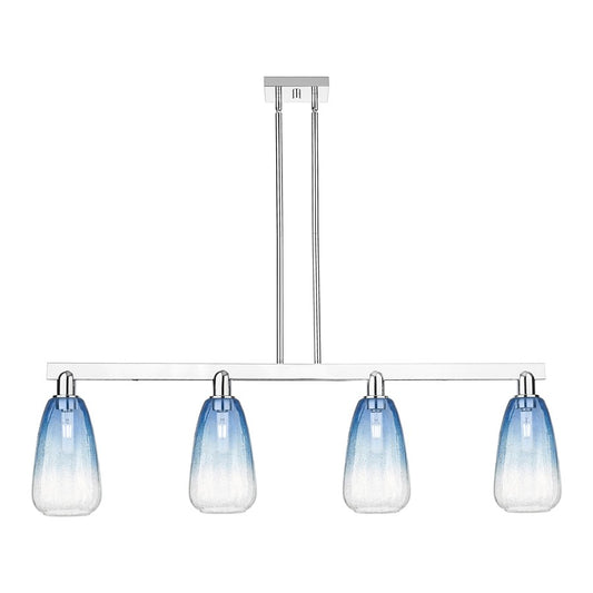 Innovations BH Almond 4Lt 48" Stem Island, CH/SB - 716-4I-PC-G480-6SB