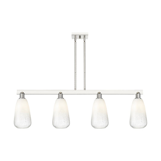 Innovations BH Almond 4Lt 48" Stem Island, PN/OP - 716-4I-PN-G480-6OP
