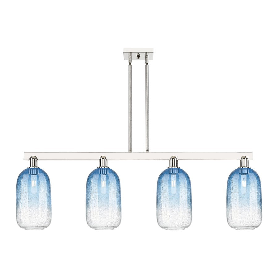 Innovations BH Cloche 4Lt 48" Stem Island, PN/SB - 716-4I-PN-G482-7SB