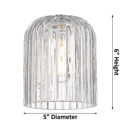 Innovations Bridal Veil 4Lt 32" Bath, Antique Brass/Blue
