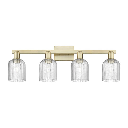 Innovations Bridal Veil 4Lt 32" Bath, Antique Brass/Seed - 716-4W-AB-G559-5SDY