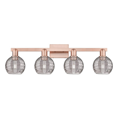 Innovations Athens Deco Swirl 4Lt 36" Bath, Copper/SDS - 716-4W-AC-G1213-6SM