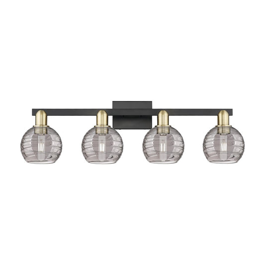 Innovations Athens Deco Swirl 4Lt 36" Bath, BKBS/SDS - 716-4W-BAB-G1213-6SM