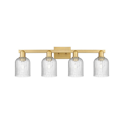 Innovations Bridal Veil 4Lt 32" Bath, Brushed Brass/Seed