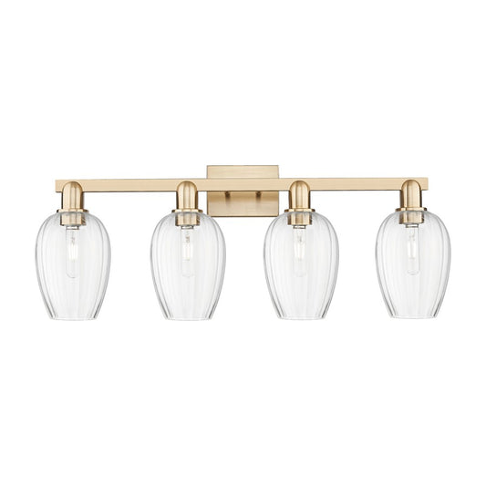 Innovations Preston 4Lt 36" Flute Bath, CBZ/Clear - 716-4W-CB-G457-6CL