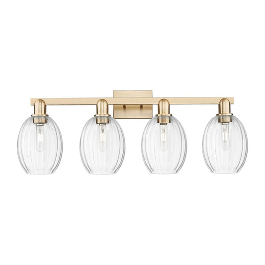Innovations Preston 4Lt 36" Bell Bath, CBZ/Clear - 716-4W-CB-G459-6CL