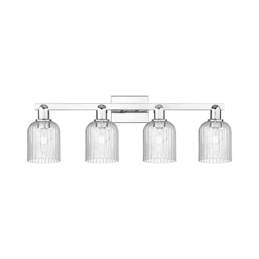 Innovations Bridal Veil 4Lt 32" Bath Light, Chrome/Seedy - 716-4W-PC-G559-5SDY