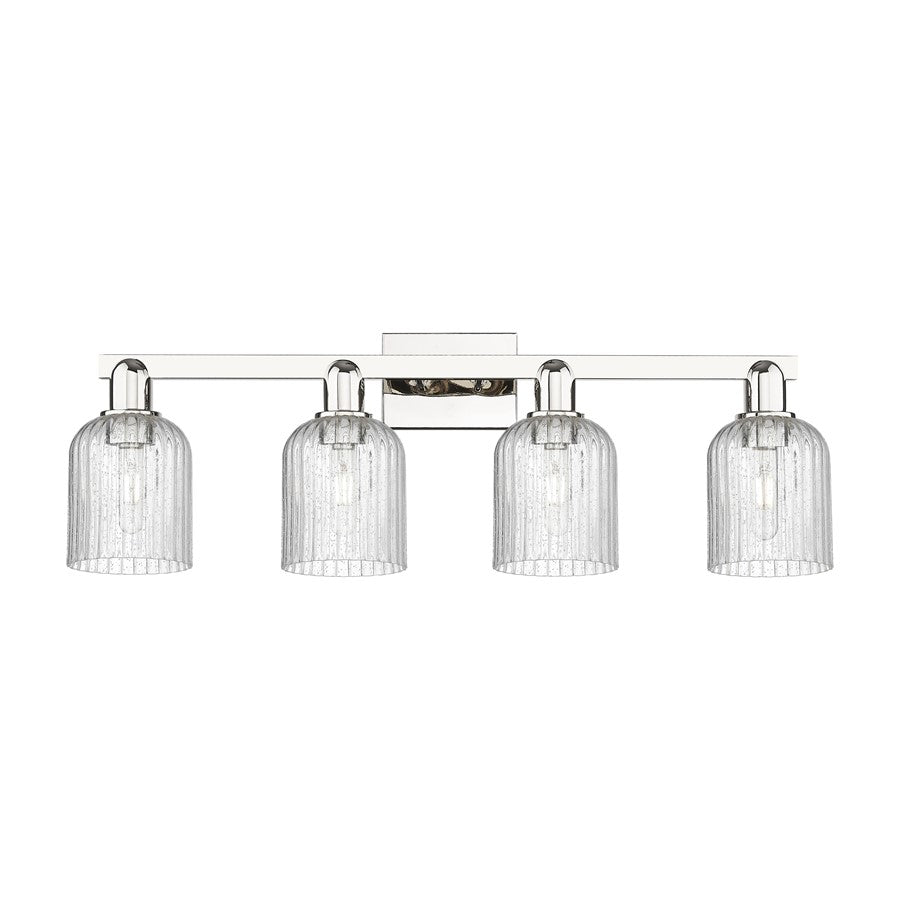 Innovations Bridal Veil 4Lt 32" Bath, Polished Nickel/Seed - 716-4W-PN-G559-5SDY