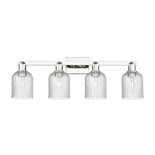 Innovations Bridal Veil 4Lt 32" Bath, Polished Nickel/Seed - 716-4W-PN-G559-5SDY